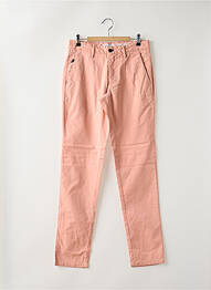 Pantalon chino elasticitate mărime normală roz GANESH homme