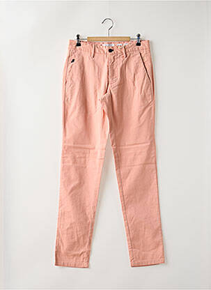 Pantalon chino roz GANESH bărbat