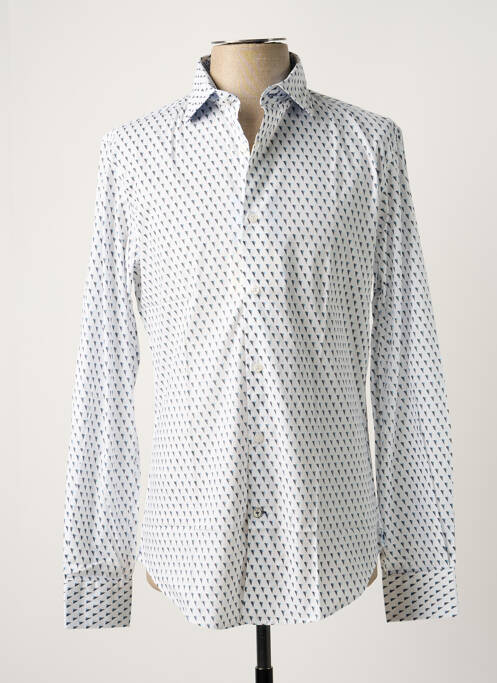 Cămașă cu mâneci lungi alb GANESH bărbat