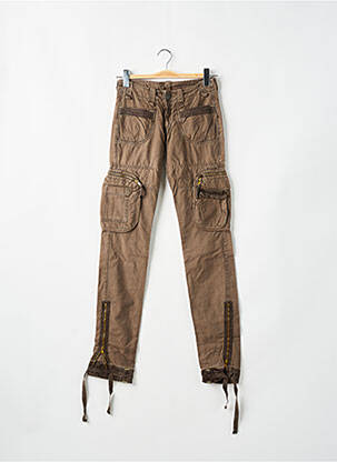 Pantalon cargo maro LE TEMPS DES CERISES femeie