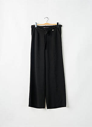 Pantalon larg închidere cu fermoar lateral mărime normală negru MISS SIXTY femme