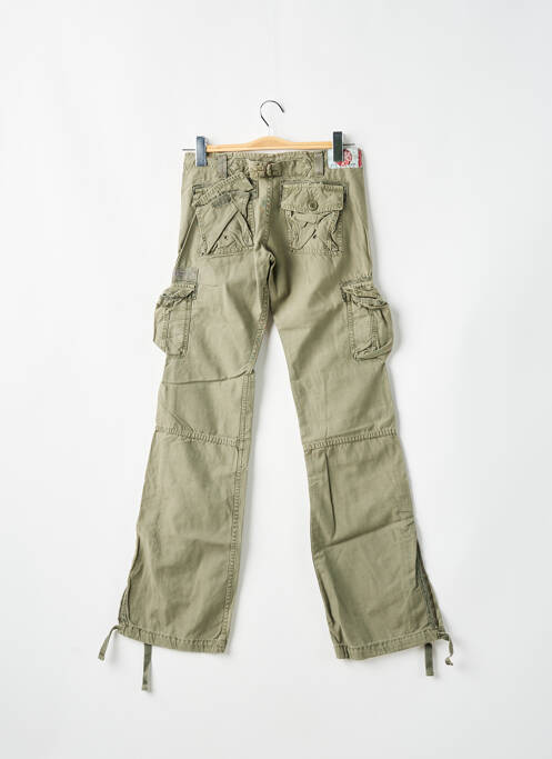 Pantalon cargo verde LE TEMPS DES CERISES femeie