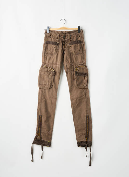 Pantalon cargo maro LE TEMPS DES CERISES femeie