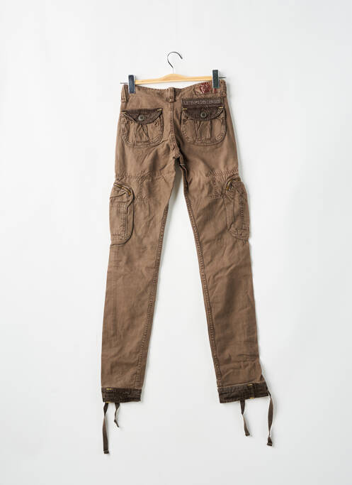 Pantalon cargo maro LE TEMPS DES CERISES femeie