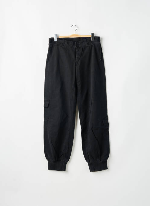 Pantalon cargo negru MAGGIE femeie