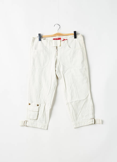 Pantalon trei sferturi alb MISS SIXTY femeie