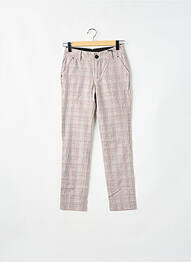 Pantalon slim buzunare bej RWD femeie
