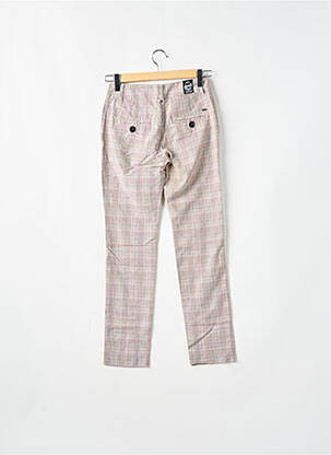 Pantalon slim buzunare bej RWD femeie