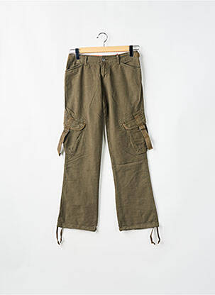 Pantalon cargo croială dreaptă maro RWD femeie