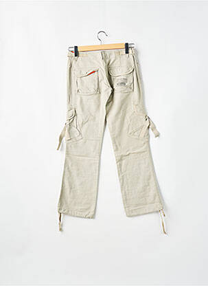 Pantalon cargo buzunare bej RWD femeie