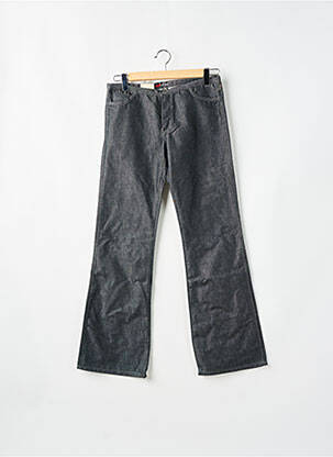 Blugi bootcut buzunare gri RWD femeie
