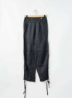 Pantalon drept buzunare negru RWD femeie