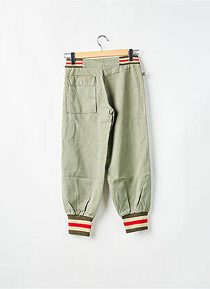 Pantalon 7/8 talie elastică mărime normală verde RWD femeie