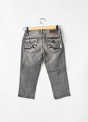 Corsar țesătură denim talie joasă gri RWD femeie