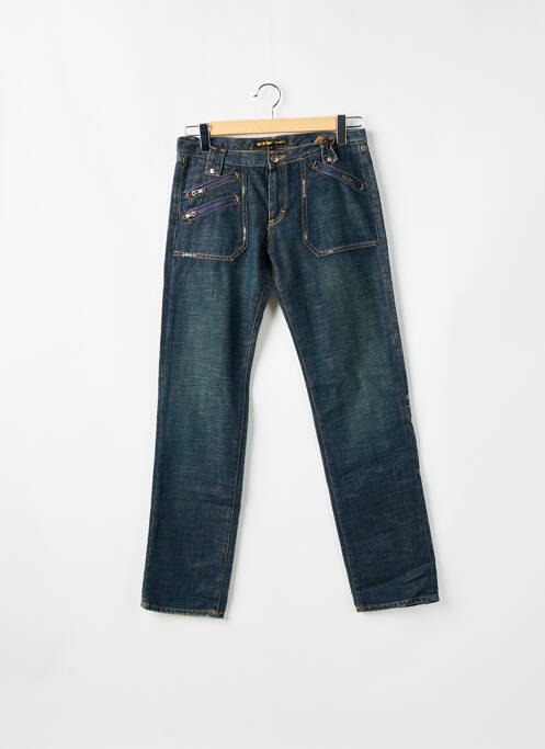 Blugi cu croială dreaptă albastru RWD femeie