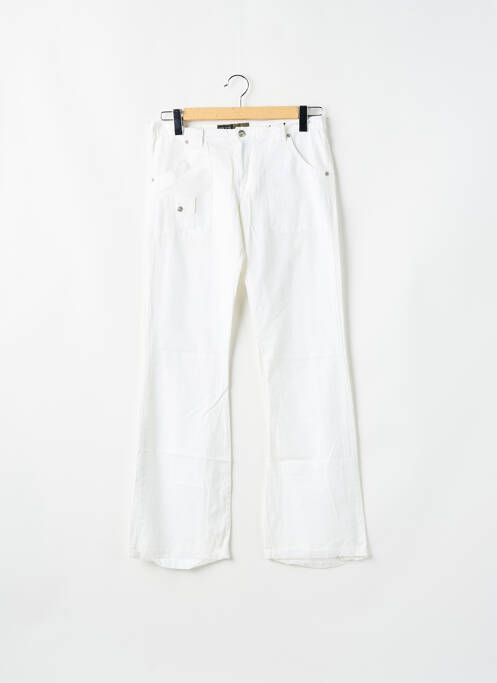 Pantalon drept alb RWD femeie