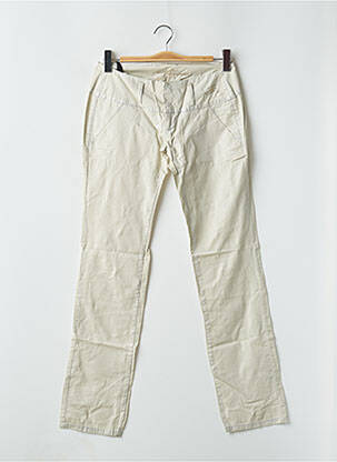 Pantalon slim bej FREEMAN T.PORTER femeie