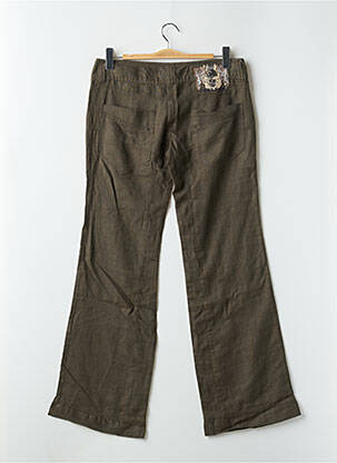 Pantalon evazat talie joasă talie joasă verde FREEMAN T.PORTER femeie