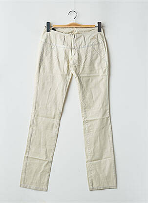 Pantalon slim talie joasă talie joasă bej FREEMAN T.PORTER femeie