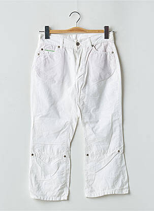 Pantalon trei sferturi alb FREEMAN T.PORTER femeie