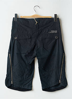 Pantalon trei sferturi croială dreaptă talie joasă negru FREEMAN T.PORTER femeie