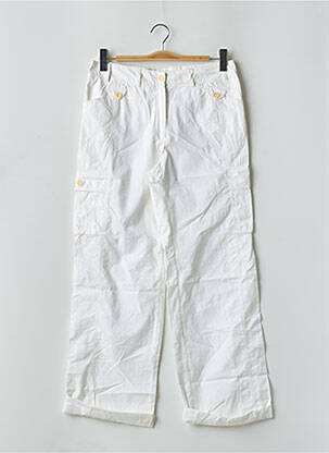 Pantalon drept alb PABLO GERARD DAREL femeie