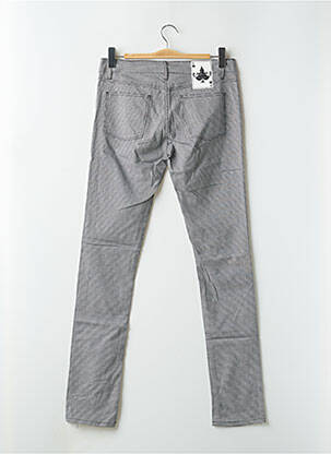 Pantalon slim țesătură poplin mărime normală negru HELLS BELLS femeie