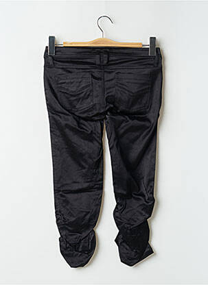 Pantalon trei sferturi talie joasă talie joasă negru ICHI femeie