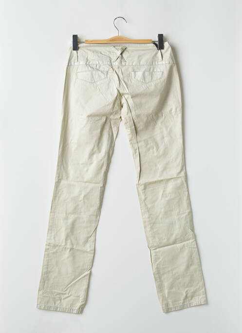 Pantalon slim bej FREEMAN T.PORTER femeie