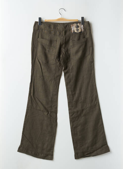 Pantalon evazat verde FREEMAN T.PORTER femeie
