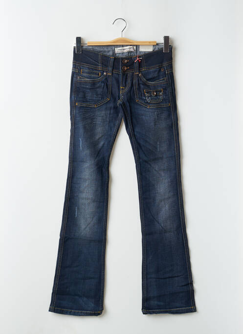 Blugi bootcut albastru FREEMAN T.PORTER femeie