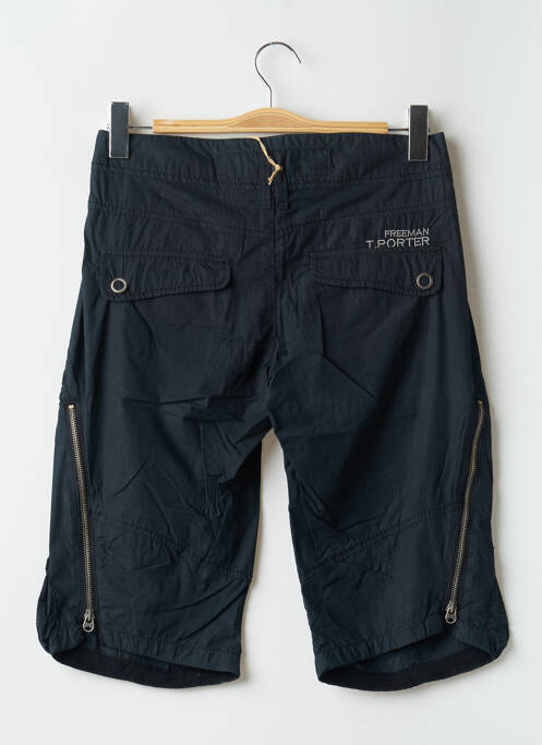 Pantalon trei sferturi negru FREEMAN T.PORTER femeie