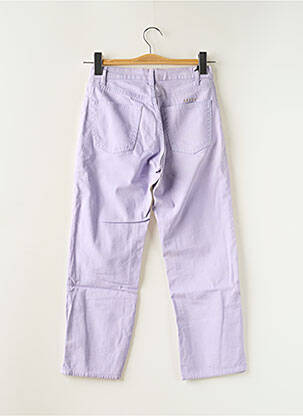 Pantalon 7/8 elasticitate mărime normală violet SCHOOL RAG femeie