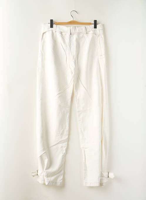 Pantalon drept alb SCHOOL RAG femeie