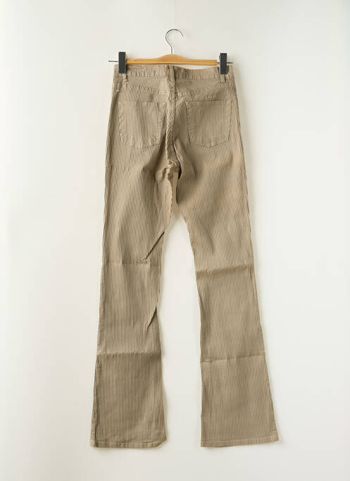 Pantalon evazat bej SCHOOL RAG femeie