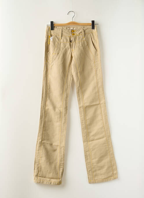 Pantalon drept bej SCHOOL RAG femeie