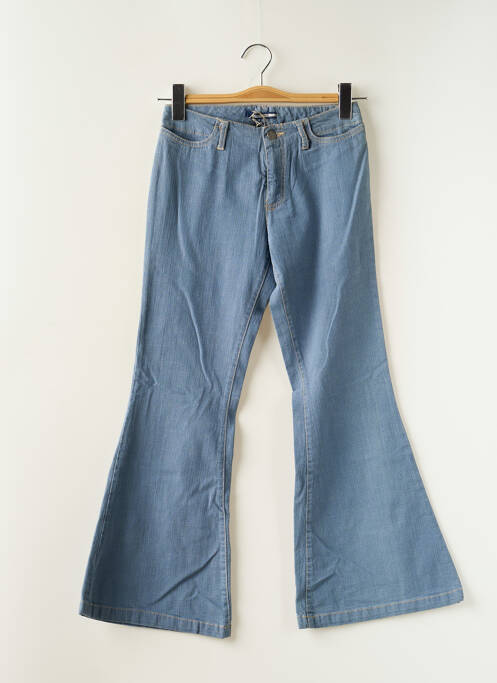 Blugi cu croială evazată albastru SCHOOL RAG femeie