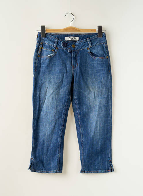 Blugi cu croială slim albastru SCHOOL RAG femeie