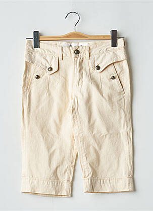 Pantalon trei sferturi bej APRIL 77 femeie