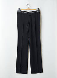 Pantalon drept țesătură crep talie joasă negru ATERRISAGE femme
