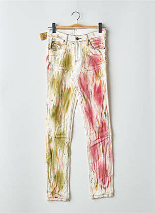 Blugi cu croială slim bej CHEAP MONDAY femeie