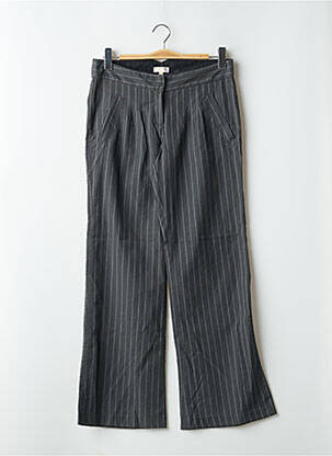 Pantalon evazat gri CHILLI PEPPER femeie