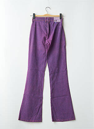 Blugi bootcut talie înaltă talie înaltă violet CIMARRON femeie