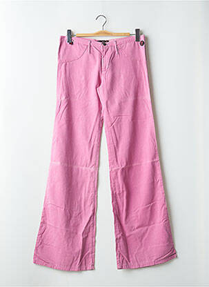 Blugi cu croială evazată roz CIMARRON femeie