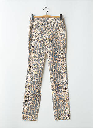 Pantalon slim bej CIMARRON femeie