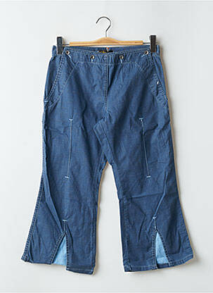 Pantalon trei sferturi albastru TEDDY SMITH femeie