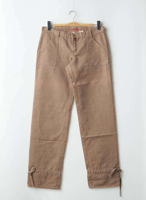 Pantalon drept maro BE YOU K femeie