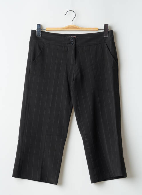 Pantalon trei sferturi negru NEW COLLECTION femeie