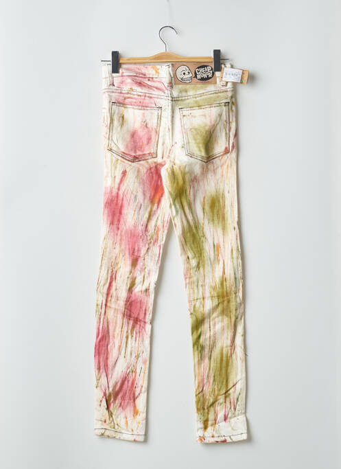 Blugi cu croială slim bej CHEAP MONDAY femeie