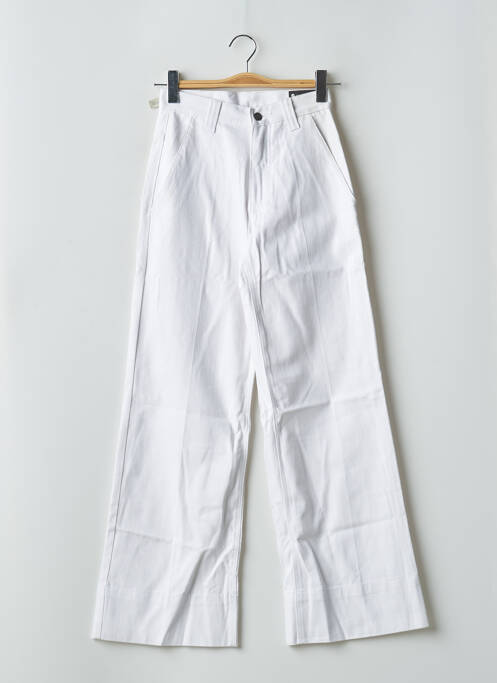 Blugi cu croială evazată alb CHEAP MONDAY femeie